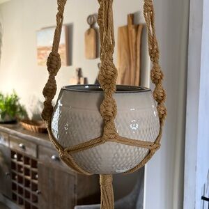 Homemade Macrame Holder